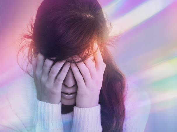 La migraña con aura.