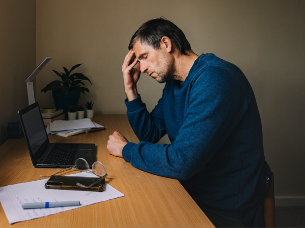 La migraña sin aura, o migraña común.